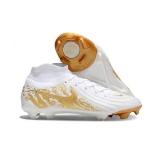 Fotbollsskor Nike Phantom Luna 2 Elite FG Vit Guld för Herr Billiga Fotbollsskor Fotbollsskor Nike Phantom Luna 2 Elite FG Vit Guld