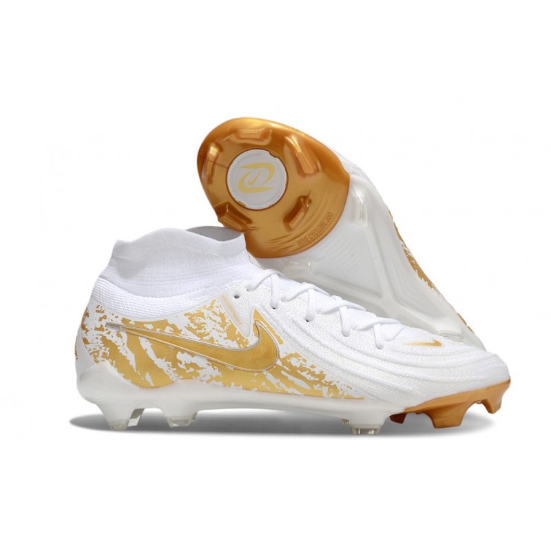 Fotbollsskor Nike Phantom Luna 2 Elite FG Vit Guld för Herr 3 Billiga Fotbollsskor Fotbollsskor Nike Phantom Luna 2 Elite FG Vit Guld 3