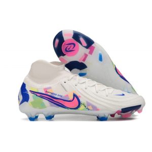 Fotbollsskor Nike Phantom Luna 2 Elite FG Vit Rosa Blå för Herr Billiga Fotbollsskor Fotbollsskor Nike Phantom Luna 2 Elite FG Vit Rosa Blå