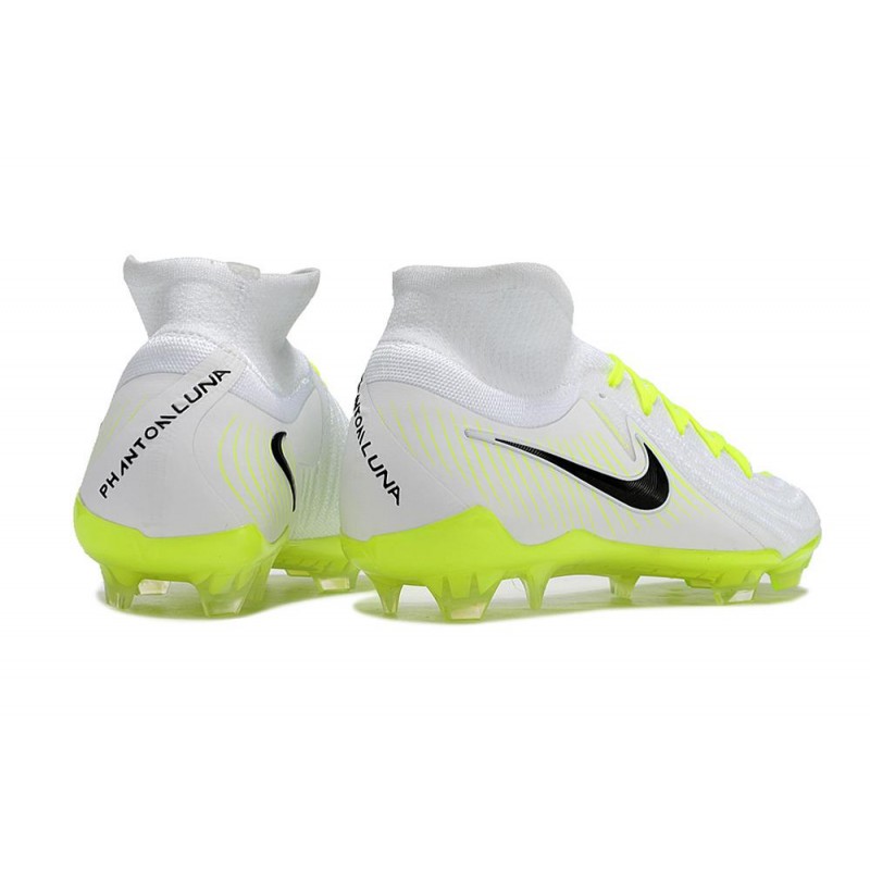 Fotbollsskor Nike Phantom Luna 2 Elite FG Vit Svart Gul för Herr 6 Billiga Fotbollsskor Fotbollsskor Nike Phantom Luna 2 Elite FG Vit Svart Gul 6
