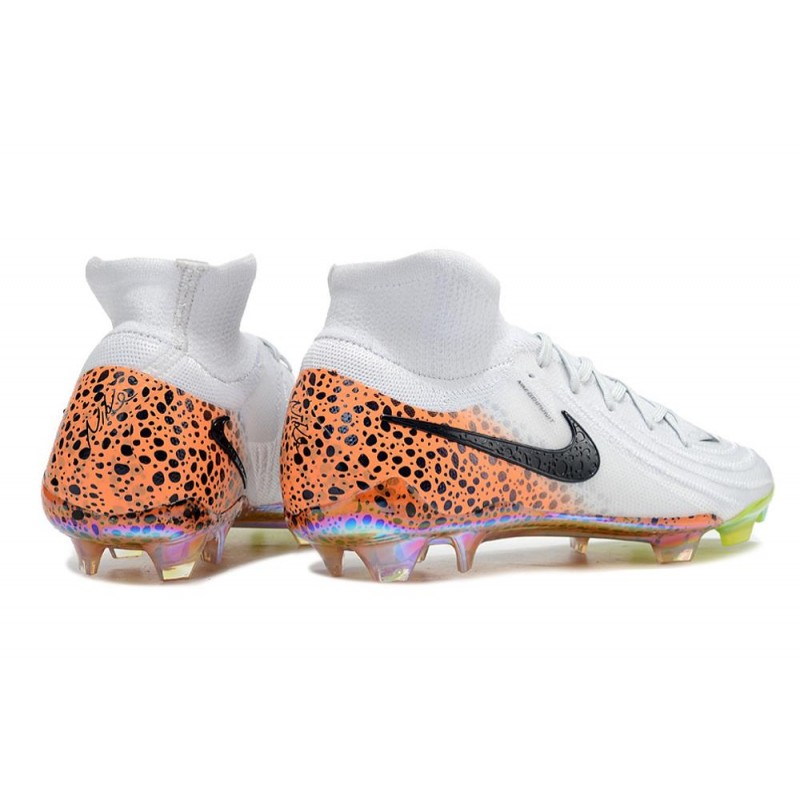 Fotbollsskor Nike Phantom Luna 2 Elite FG Vit Svart Orange för Herr 6 Billiga Fotbollsskor Fotbollsskor Nike Phantom Luna 2 Elite FG Vit Svart Orange 6
