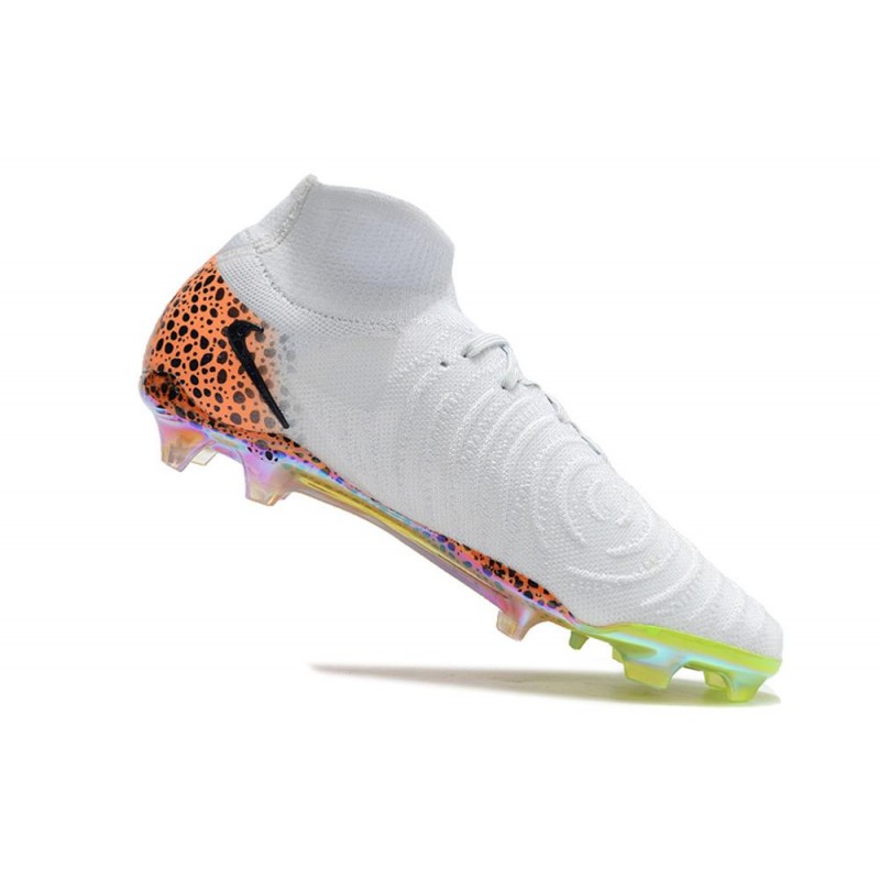 Fotbollsskor Nike Phantom Luna 2 Elite FG Vit Svart Orange för Herr 9 Billiga Fotbollsskor Fotbollsskor Nike Phantom Luna 2 Elite FG Vit Svart Orange 9