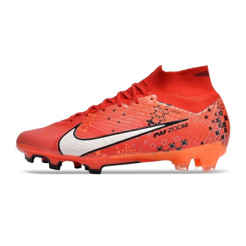 Fotbollsskor Nike Zoom Mercurial Superfly IX Elite FG MDS Röd Vit för Herr 4 Billiga Fotbollsskor Fotbollsskor Nike Zoom Mercurial Superfly IX Elite FG MDS Röd Vit 4