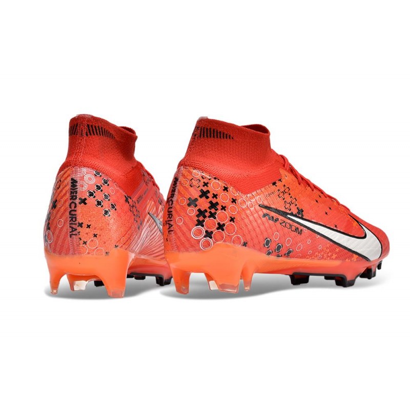 Fotbollsskor Nike Zoom Mercurial Superfly IX Elite FG MDS Röd Vit för Herr 6 Billiga Fotbollsskor Fotbollsskor Nike Zoom Mercurial Superfly IX Elite FG MDS Röd Vit 6
