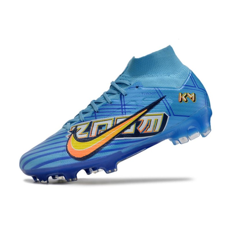 Fotbollsskor Nike Zoom Mercurial Superfly IX Elite FG Mbappé Personal Edition – Blå Vit för Herr 8 Billiga Fotbollsskor Fotbollsskor Nike Zoom Mercurial Superfly IX Elite FG Mbappé Personal Edition – Blå Vit 8