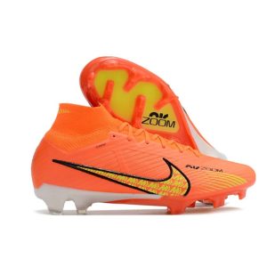 Fotbollsskor Nike Zoom Mercurial Superfly IX Elite FG Orange Guld för Herr Billiga Fotbollsskor Fotbollsskor Nike Zoom Mercurial Superfly IX Elite FG Orange Guld