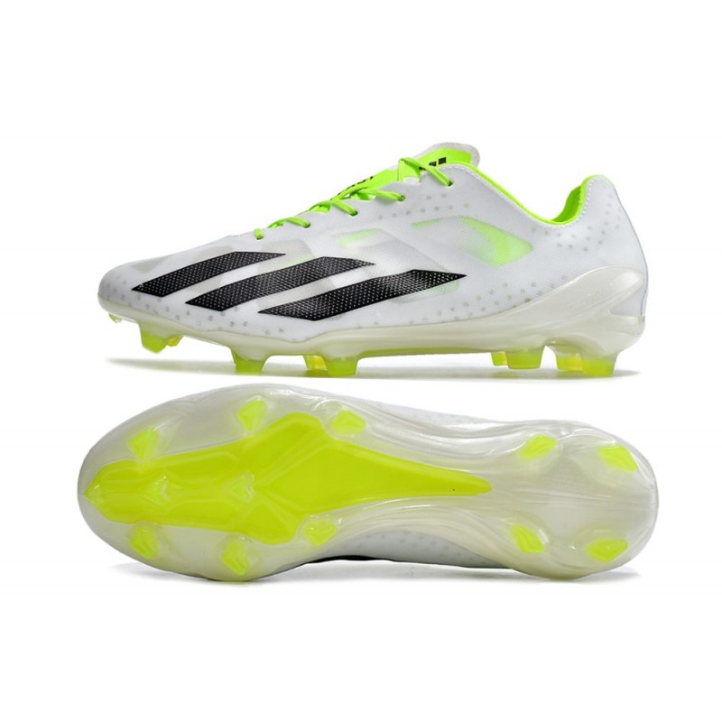 Fotbollsskor adidas X Crazyfast + FG Grå Svart Lucid Lemon LIMITED EDITION för Herr 5 Billiga Fotbollsskor Fotbollsskor adidas X Crazyfast + FG Grå Svart Lucid Lemon LIMITED EDITION 5