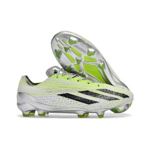 Fotbollsskor adidas X Crazyfast Strung+ FG Grå Lucid Lemon Svart för Herr Billiga Fotbollsskor Fotbollsskor adidas X Crazyfast Strung+ FG Grå Lucid Lemon Svart