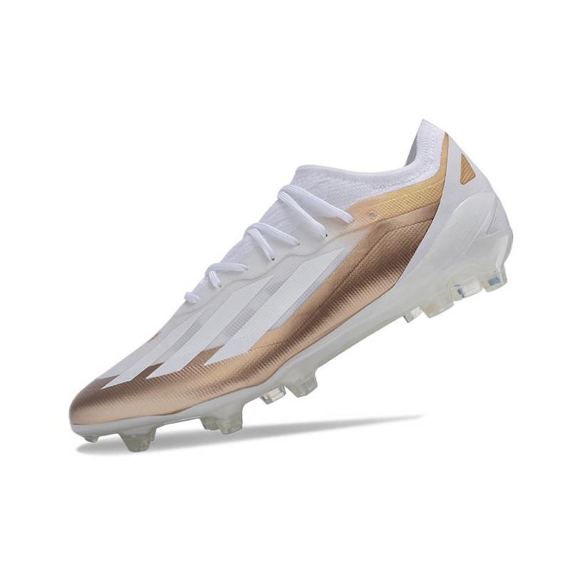 Fotbollsskor adidas X Crazyfast. Messi.1 FG Blanc Cuivre Métallique för Herr 8 Billiga Fotbollsskor Fotbollsskor adidas X Crazyfast. Messi.1 FG Blanc Cuivre Métallique 8