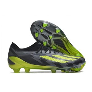 Fotbollsskor adidas X Crazyfast. Messi.1 FG Crazycharged – Svart Gul Grå LIMITED EDITION för Herr Billiga Fotbollsskor Fotbollsskor adidas X Crazyfast. Messi.1 FG Crazycharged – Svart Gul Grå LIMITED EDITION