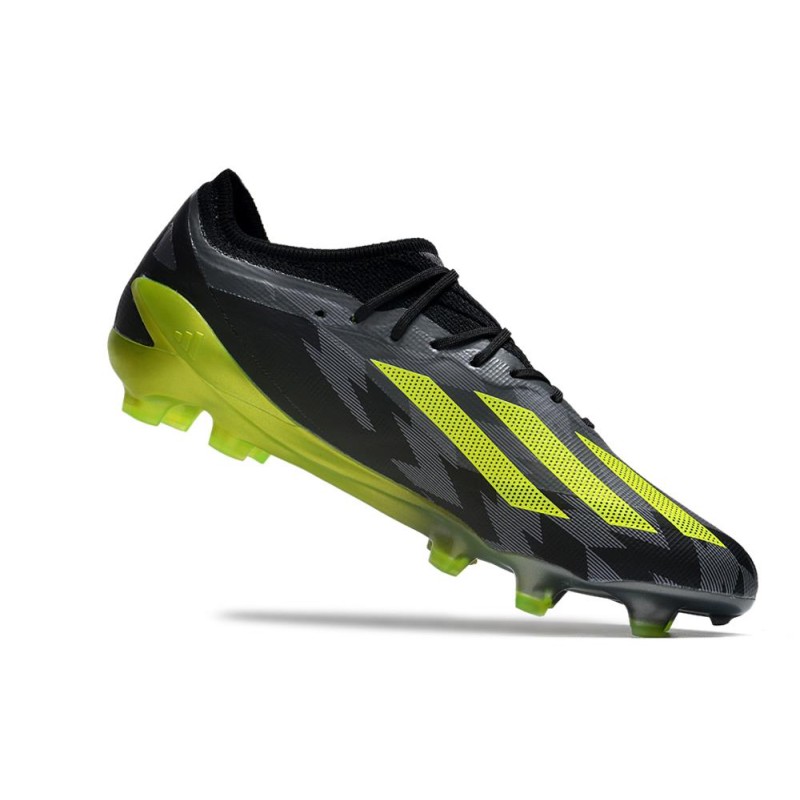 Fotbollsskor adidas X Crazyfast. Messi.1 FG Crazycharged – Svart Gul Grå LIMITED EDITION för Herr 9 Billiga Fotbollsskor Fotbollsskor adidas X Crazyfast. Messi.1 FG Crazycharged – Svart Gul Grå LIMITED EDITION 9