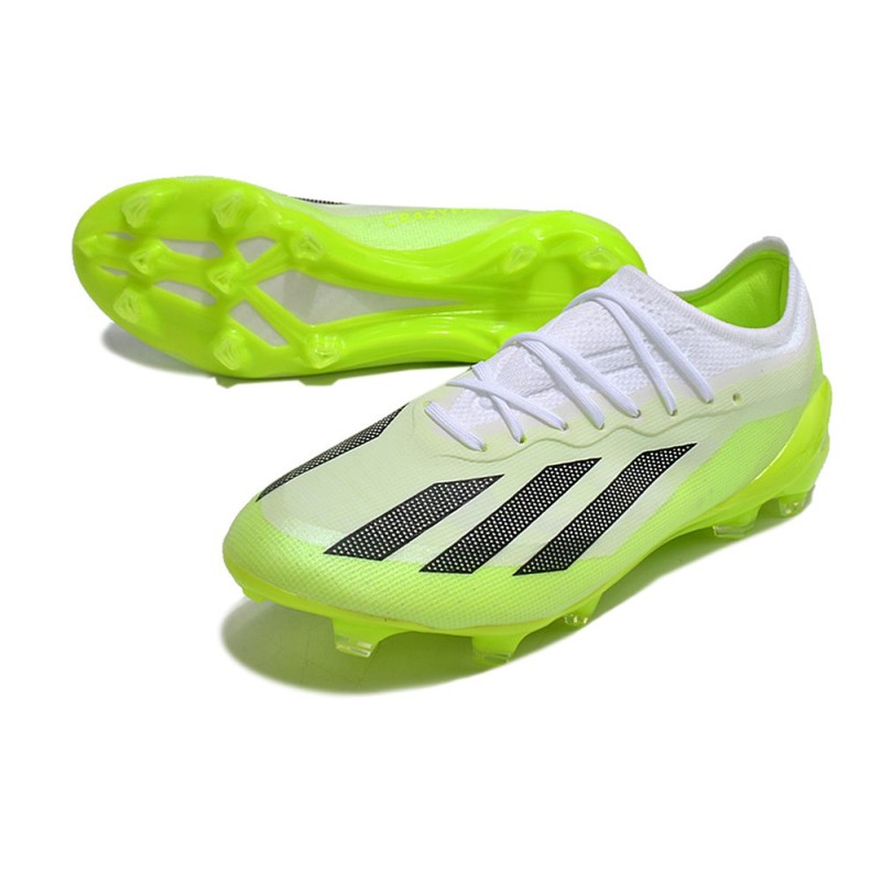 Fotbollsskor adidas X Crazyfast. Messi.1 FG Crazyrush – Vit Svart Lucid Lemon för Herr 7 Billiga Fotbollsskor Fotbollsskor adidas X Crazyfast. Messi.1 FG Crazyrush – Vit Svart Lucid Lemon 7