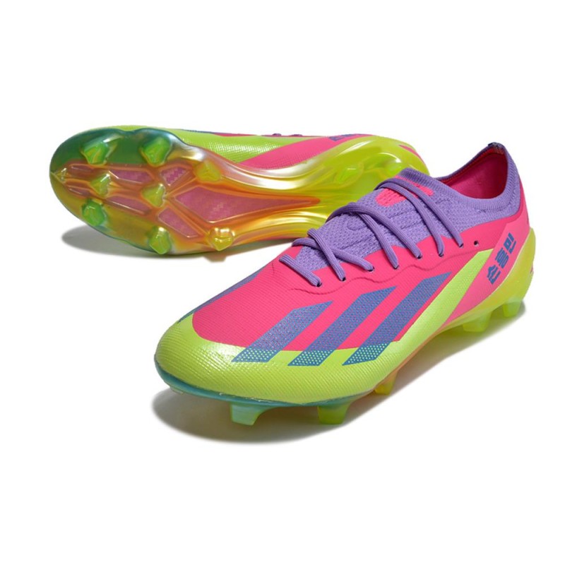 Fotbollsskor adidas X Crazyfast. Messi.1 FG Korean Nights Son – Lucid Lemon Blå Rosa LIMITED EDITION för Herr 7 Billiga Fotbollsskor Fotbollsskor adidas X Crazyfast. Messi.1 FG Korean Nights Son – Lucid Lemon Blå Rosa LIMITED EDITION 7
