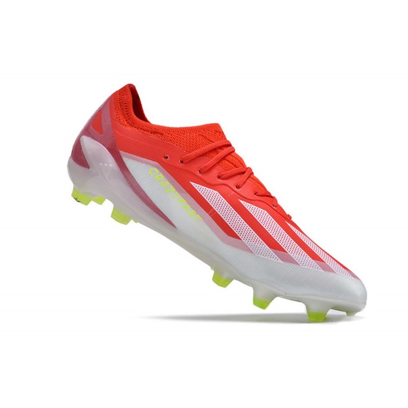 Fotbollsskor adidas X Crazyfast. Messi.1 FG Röd Vit för Herr 9 Billiga Fotbollsskor Fotbollsskor adidas X Crazyfast. Messi.1 FG Röd Vit 9