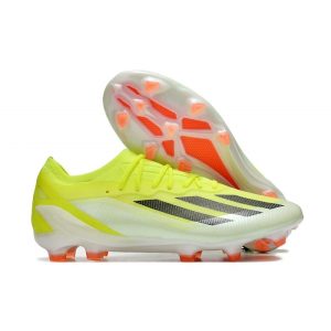 Fotbollsskor adidas X Crazyfast. Messi.1 FG Solar Energy – Gul Svart Vit för Herr Billiga Fotbollsskor Fotbollsskor adidas X Crazyfast. Messi.1 FG Solar Energy – Gul Svart Vit