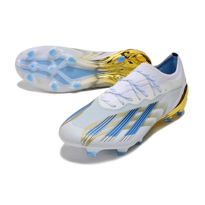 Fotbollsskor adidas X Crazyfast. Messi.1 FG Vit Blå Guld för Herr 7 Billiga Fotbollsskor Fotbollsskor adidas X Crazyfast. Messi.1 FG Vit Blå Guld 7