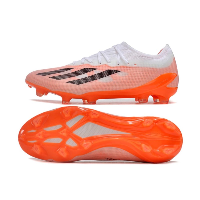 Fotbollsskor adidas X Crazyfast. Messi.1 FG Vit Orange Svart för Herr 5 Billiga Fotbollsskor Fotbollsskor adidas X Crazyfast. Messi.1 FG Vit Orange Svart 5