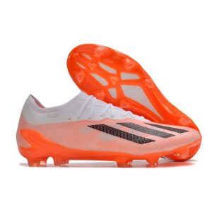 Fotbollsskor adidas X Crazyfast. Messi.1 FG Vit Orange Svart för Herr Billiga Fotbollsskor Fotbollsskor adidas X Crazyfast. Messi.1 FG Vit Orange Svart