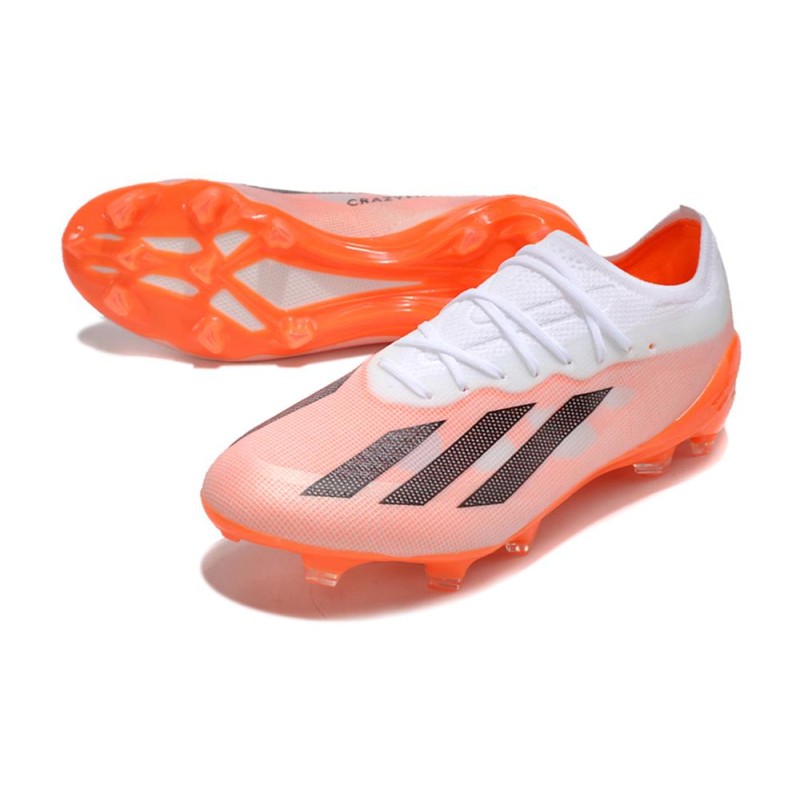 Fotbollsskor adidas X Crazyfast. Messi.1 FG Vit Orange Svart för Herr 7 Billiga Fotbollsskor Fotbollsskor adidas X Crazyfast. Messi.1 FG Vit Orange Svart 7