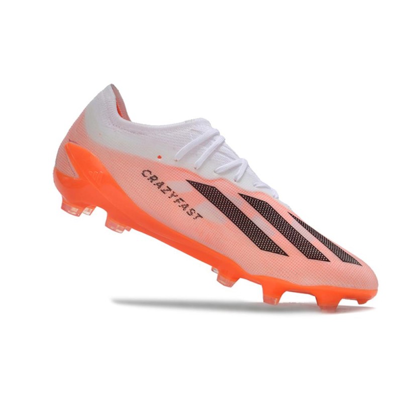 Fotbollsskor adidas X Crazyfast. Messi.1 FG Vit Orange Svart för Herr 9 Billiga Fotbollsskor Fotbollsskor adidas X Crazyfast. Messi.1 FG Vit Orange Svart 9