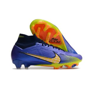 Nike Air Zoom Mercurial Superfly 9 Elite FG Lila Gul för Herr Billiga Fotbollsskor Nike Air Zoom Mercurial Superfly 9 Elite FG Lila Gul