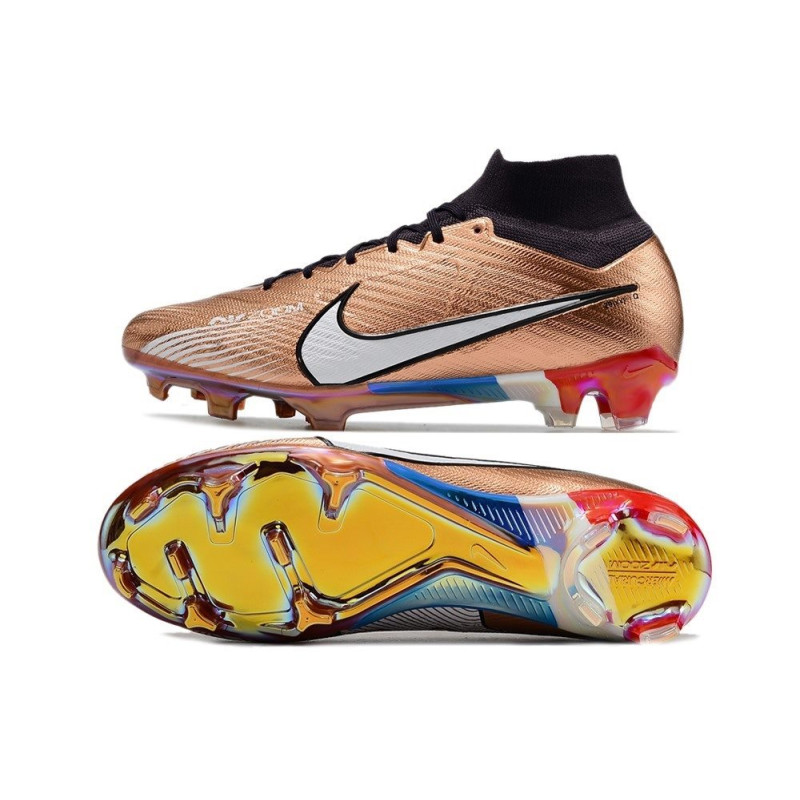 Nike Air Zoom Mercurial Superfly 9 Elite FG SE X Mbappe Guld för Herr 5 Billiga Fotbollsskor Nike Air Zoom Mercurial Superfly 9 Elite FG SE X Mbappe Guld 5