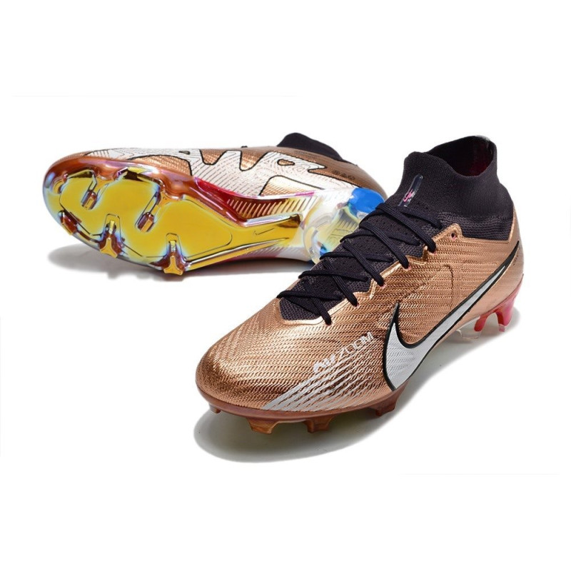Nike Air Zoom Mercurial Superfly 9 Elite FG SE X Mbappe Guld för Herr 7 Billiga Fotbollsskor Nike Air Zoom Mercurial Superfly 9 Elite FG SE X Mbappe Guld 7