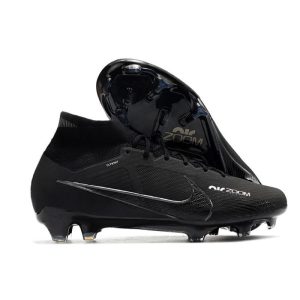Billiga Fotbollsskor  Nike Air Zoom Mercurial Superfly 9 Elite FG Svart
