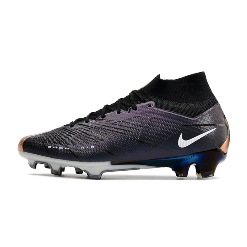 Nike Air Zoom Mercurial Superfly 9 Elite FG Svart Guld Vit för Herr 4 Billiga Fotbollsskor Nike Air Zoom Mercurial Superfly 9 Elite FG Svart Guld Vit 4