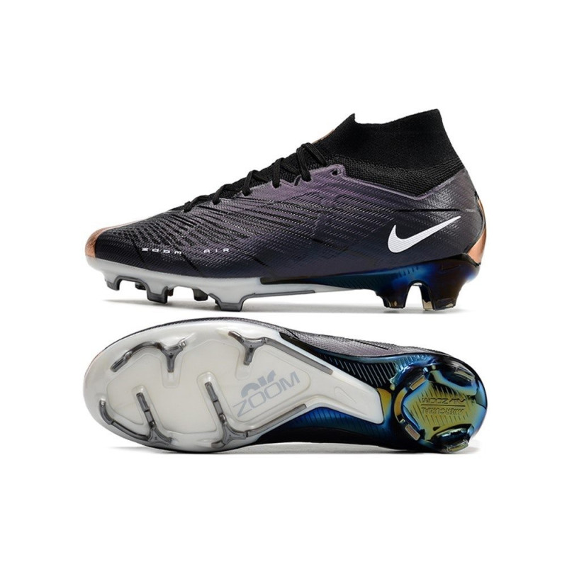 Nike Air Zoom Mercurial Superfly 9 Elite FG Svart Guld Vit för Herr 5 Billiga Fotbollsskor Nike Air Zoom Mercurial Superfly 9 Elite FG Svart Guld Vit 5