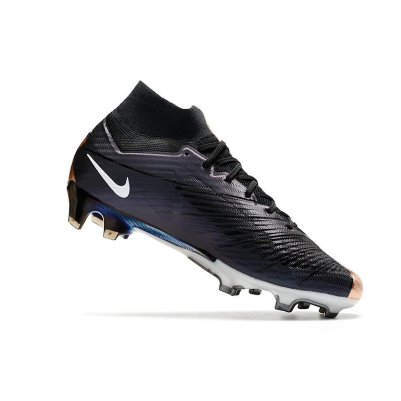 Nike Air Zoom Mercurial Superfly 9 Elite FG Svart Guld Vit för Herr 9 Billiga Fotbollsskor Nike Air Zoom Mercurial Superfly 9 Elite FG Svart Guld Vit 9