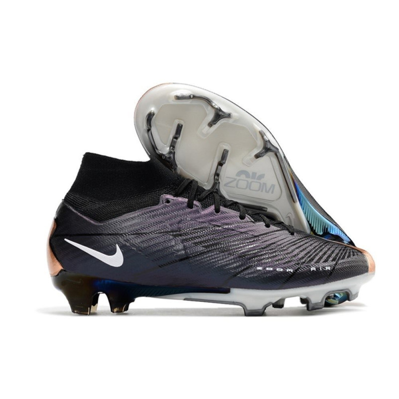 Nike Air Zoom Mercurial Superfly 9 Elite FG Svart Guld Vit för Herr 3 Billiga Fotbollsskor Nike Air Zoom Mercurial Superfly 9 Elite FG Svart Guld Vit 3