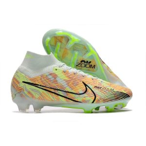 Nike Air Zoom Mercurial Superfly Elite 9 Elite FG Bonded – Grön Blå Orange för Herr Billiga Fotbollsskor Nike Air Zoom Mercurial Superfly Elite 9 Elite FG Bonded – Grön Blå Orange