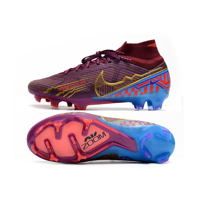 Nike Air Zoom Mercurial Superfly Elite 9 Elite FG Mbappé Personal Edition – Röd Guld för Herr 5 Billiga Fotbollsskor Nike Air Zoom Mercurial Superfly Elite 9 Elite FG Mbappé Personal Edition – Röd Guld 5