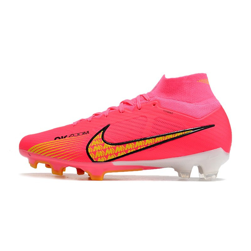 Nike Air Zoom Mercurial Superfly Elite 9 Elite FG Röd Gul för Herr 4 Billiga Fotbollsskor Nike Air Zoom Mercurial Superfly Elite 9 Elite FG Röd Gul 4