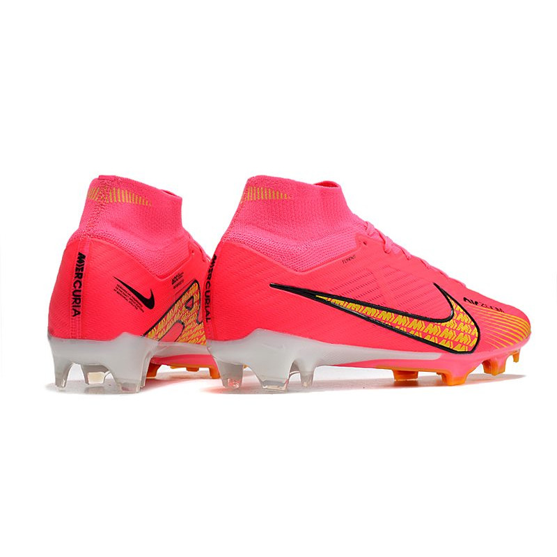 Nike Air Zoom Mercurial Superfly Elite 9 Elite FG Röd Gul för Herr 6 Billiga Fotbollsskor Nike Air Zoom Mercurial Superfly Elite 9 Elite FG Röd Gul 6