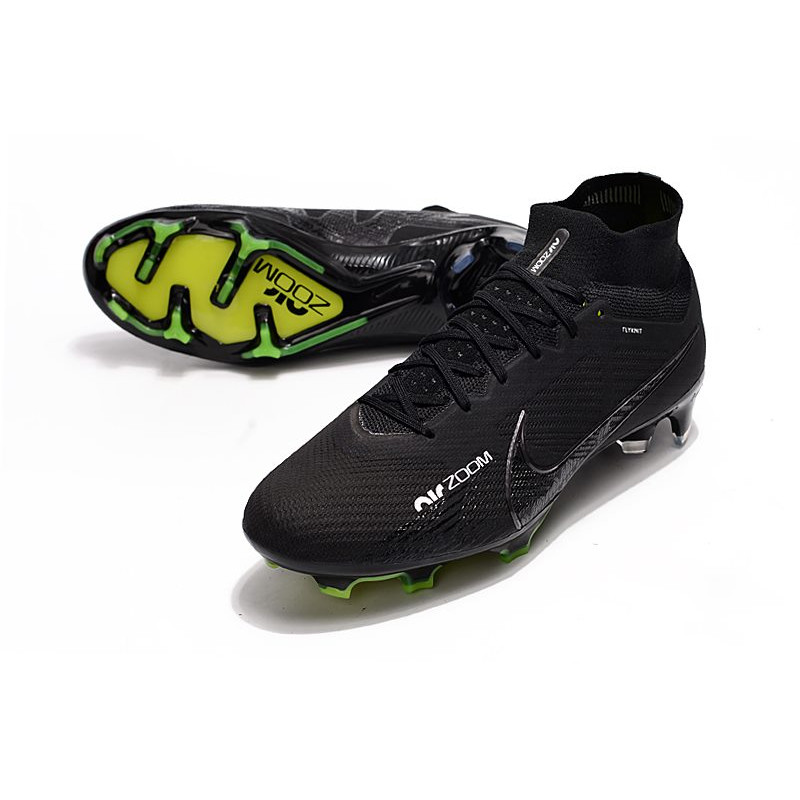 Nike Air Zoom Mercurial Superfly Elite 9 Elite FG Shadow – Svart Grå Vit Neon för Herr 7 Billiga Fotbollsskor Nike Air Zoom Mercurial Superfly Elite 9 Elite FG Shadow – Svart Grå Vit Neon 7
