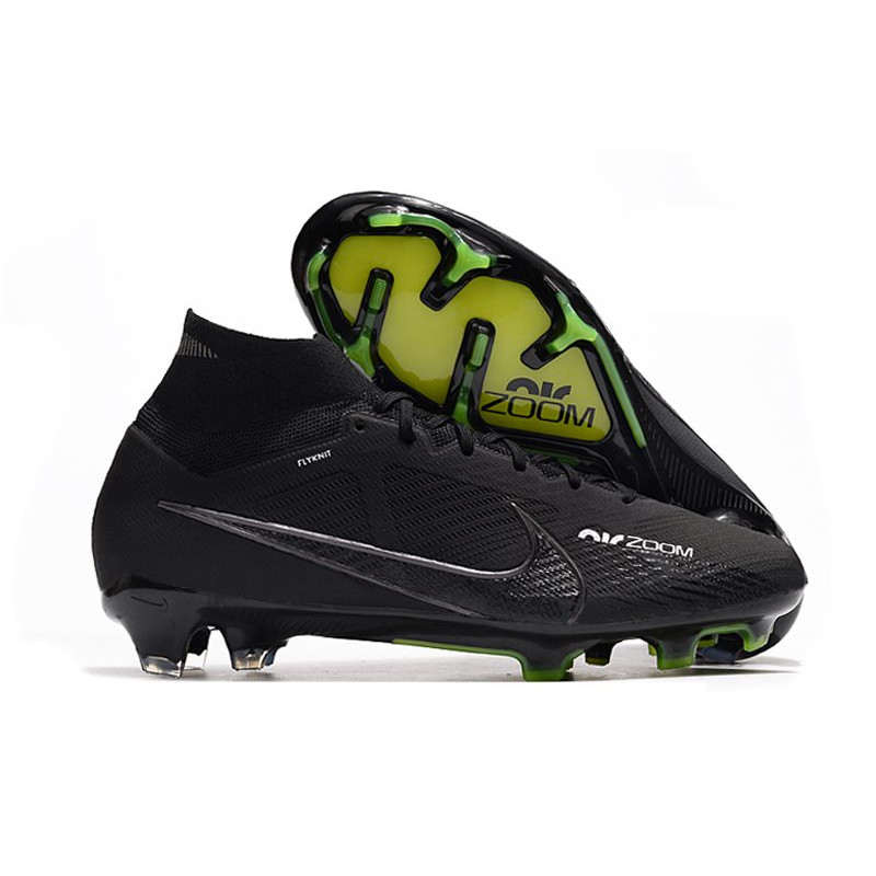 Nike Air Zoom Mercurial Superfly Elite 9 Elite FG Shadow – Svart Grå Vit Neon för Herr 3 Billiga Fotbollsskor Nike Air Zoom Mercurial Superfly Elite 9 Elite FG Shadow – Svart Grå Vit Neon 3