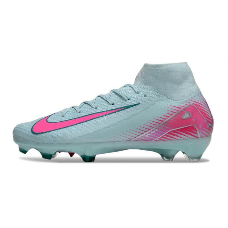 Nike Air Zoom Mercurial Superfly X Elite FG Blå Rosa för Herr 4 Billiga Fotbollsskor Nike Air Zoom Mercurial Superfly X Elite FG Blå Rosa 4