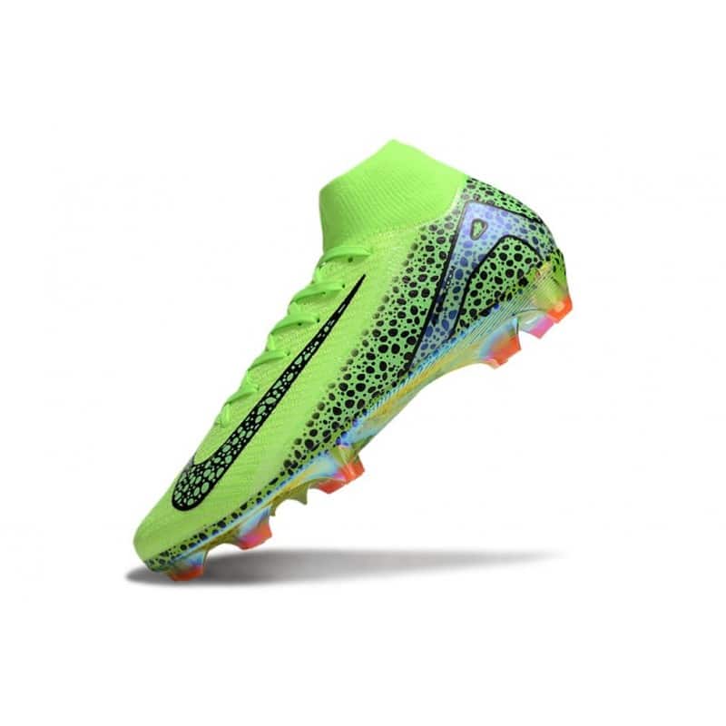 Nike Air Zoom Mercurial Superfly X Elite FG Grön Svart för Herr 8 Billiga Fotbollsskor Nike Air Zoom Mercurial Superfly X Elite FG Grön Svart 8