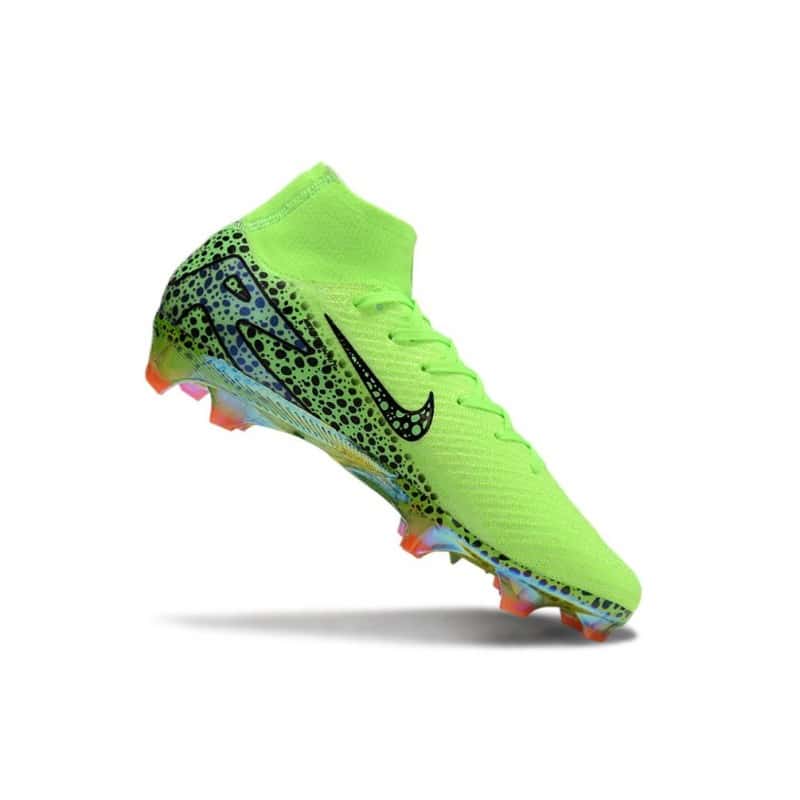 Nike Air Zoom Mercurial Superfly X Elite FG Grön Svart för Herr 9 Billiga Fotbollsskor Nike Air Zoom Mercurial Superfly X Elite FG Grön Svart 9