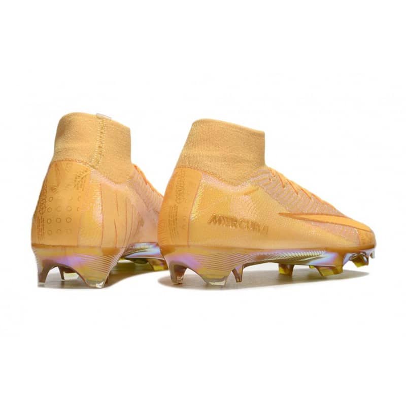 Nike Air Zoom Mercurial Superfly X Elite FG Gul Guld för Herr 6 Billiga Fotbollsskor Nike Air Zoom Mercurial Superfly X Elite FG Gul Guld 6