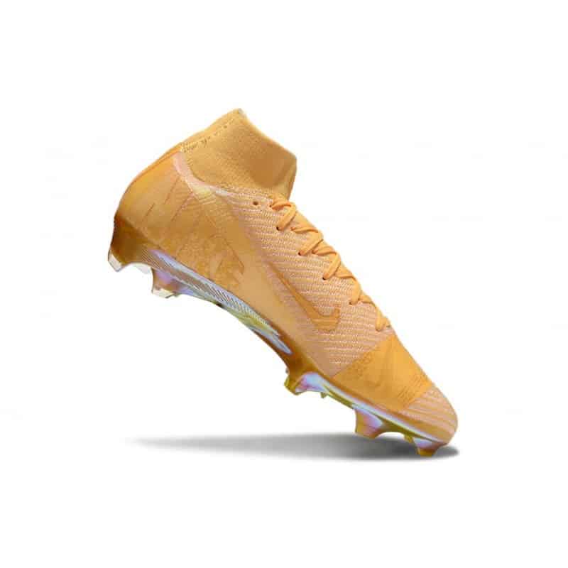 Nike Air Zoom Mercurial Superfly X Elite FG Gul Guld för Herr 9 Billiga Fotbollsskor Nike Air Zoom Mercurial Superfly X Elite FG Gul Guld 9
