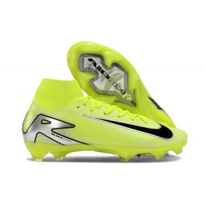 Nike Air Zoom Mercurial Superfly X Elite FG Gul Silver Svart för Herr Billiga Fotbollsskor Nike Air Zoom Mercurial Superfly X Elite FG Gul Silver Svart