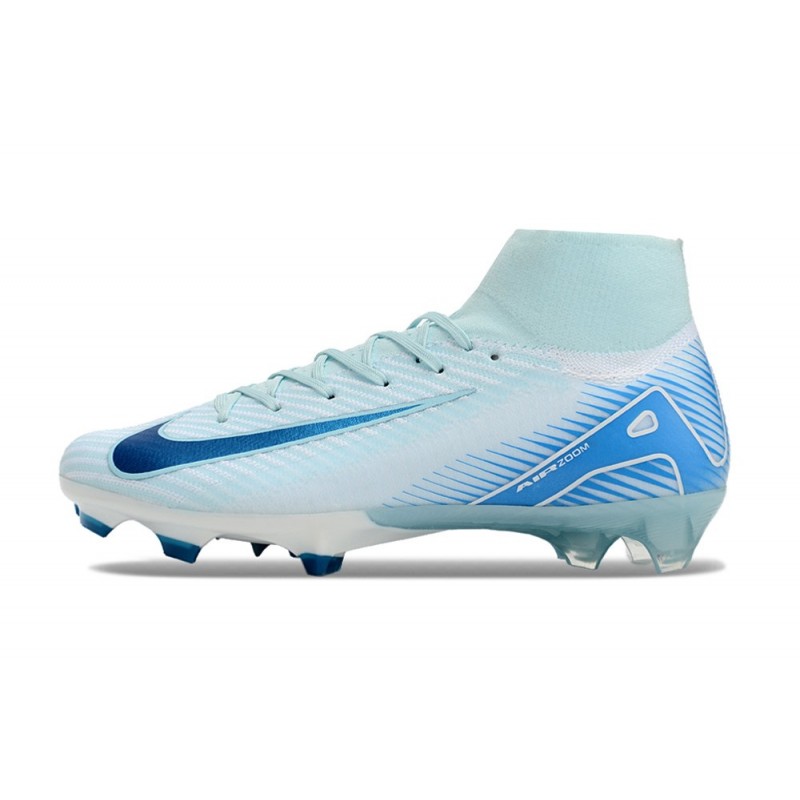 Nike Air Zoom Mercurial Superfly X Elite FG Mad Ambition – Blå för Herr 4 Billiga Fotbollsskor Nike Air Zoom Mercurial Superfly X Elite FG Mad Ambition – Blå 4