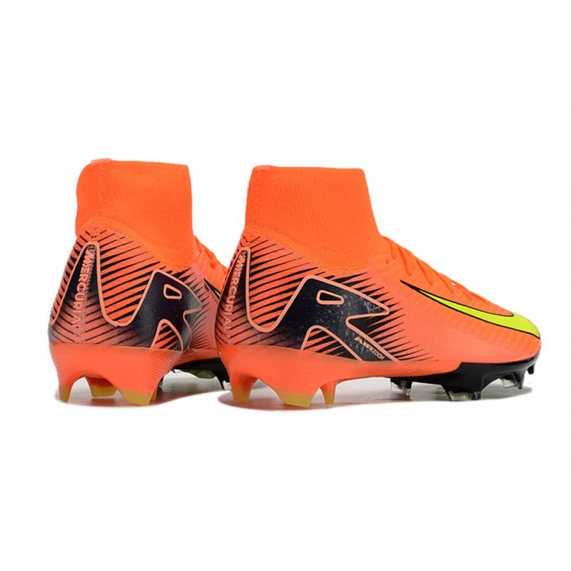 Nike Air Zoom Mercurial Superfly X Elite FG Orange Gul för Herr 6 Billiga Fotbollsskor Nike Air Zoom Mercurial Superfly X Elite FG Orange Gul 6