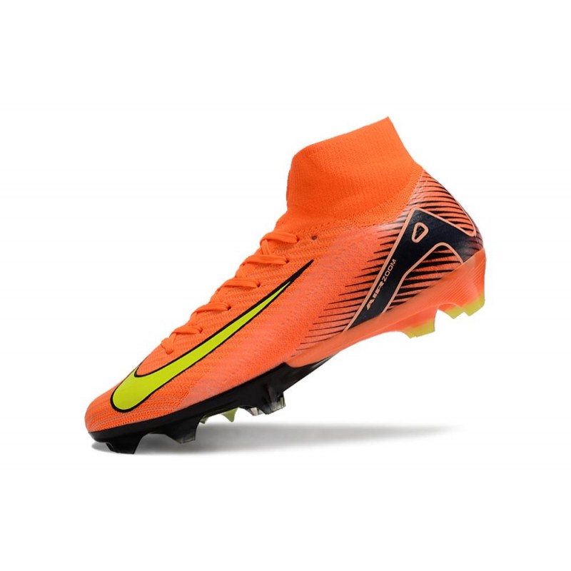 Nike Air Zoom Mercurial Superfly X Elite FG Orange Gul för Herr 8 Billiga Fotbollsskor Nike Air Zoom Mercurial Superfly X Elite FG Orange Gul 8