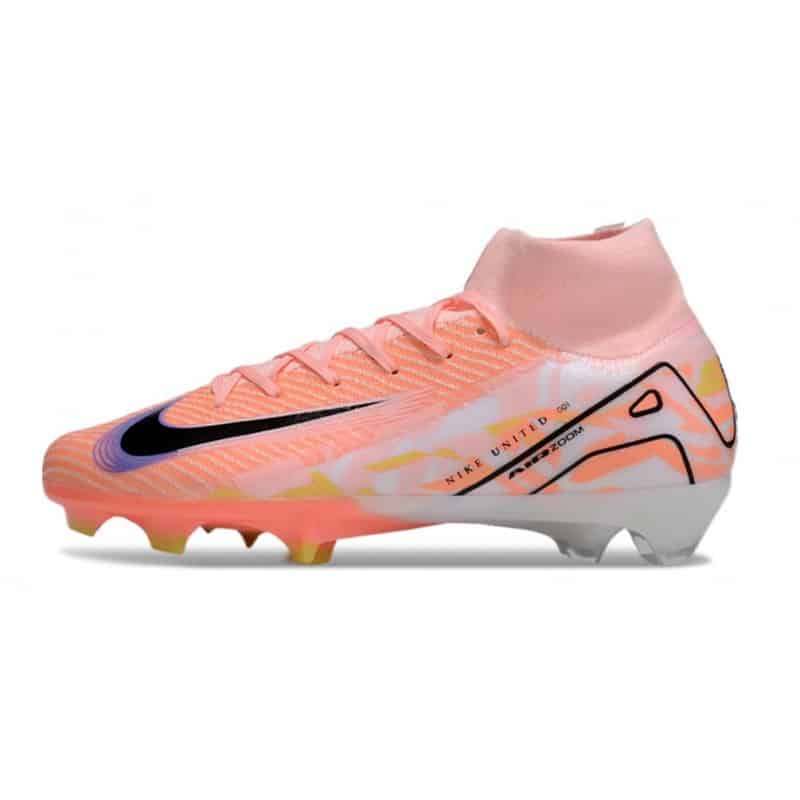 Nike Air Zoom Mercurial Superfly X Elite FG Orange Svart för Herr 4 Billiga Fotbollsskor Nike Air Zoom Mercurial Superfly X Elite FG Orange Svart 4