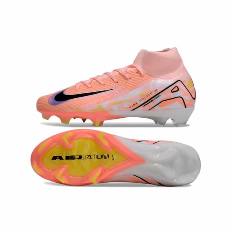 Nike Air Zoom Mercurial Superfly X Elite FG Orange Svart för Herr 5 Billiga Fotbollsskor Nike Air Zoom Mercurial Superfly X Elite FG Orange Svart 5