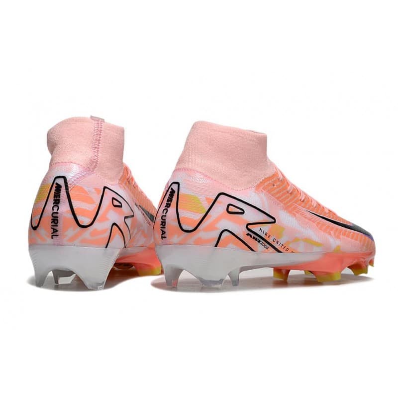Nike Air Zoom Mercurial Superfly X Elite FG Orange Svart för Herr 6 Billiga Fotbollsskor Nike Air Zoom Mercurial Superfly X Elite FG Orange Svart 6